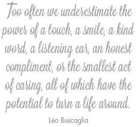 Quote from Buscaglia